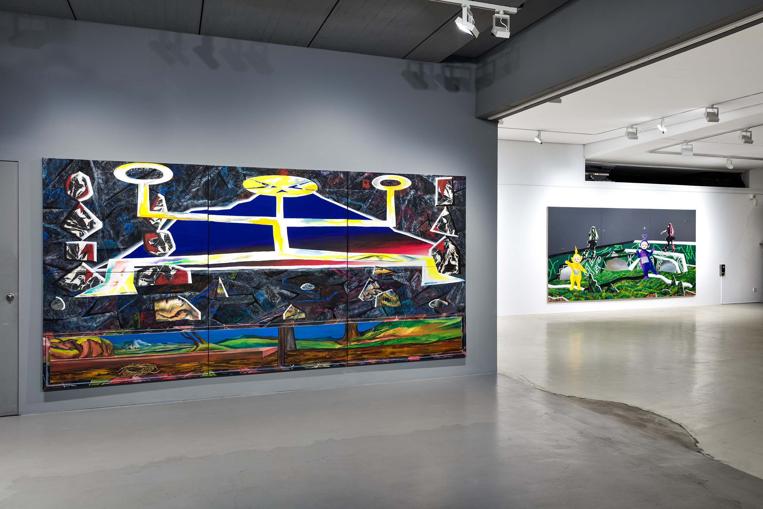 This Is All I Could Do, Rheinland, I Do Many Things, Inselspitze, Heilbronn, Bernhard Holaschke, Painting, Installation