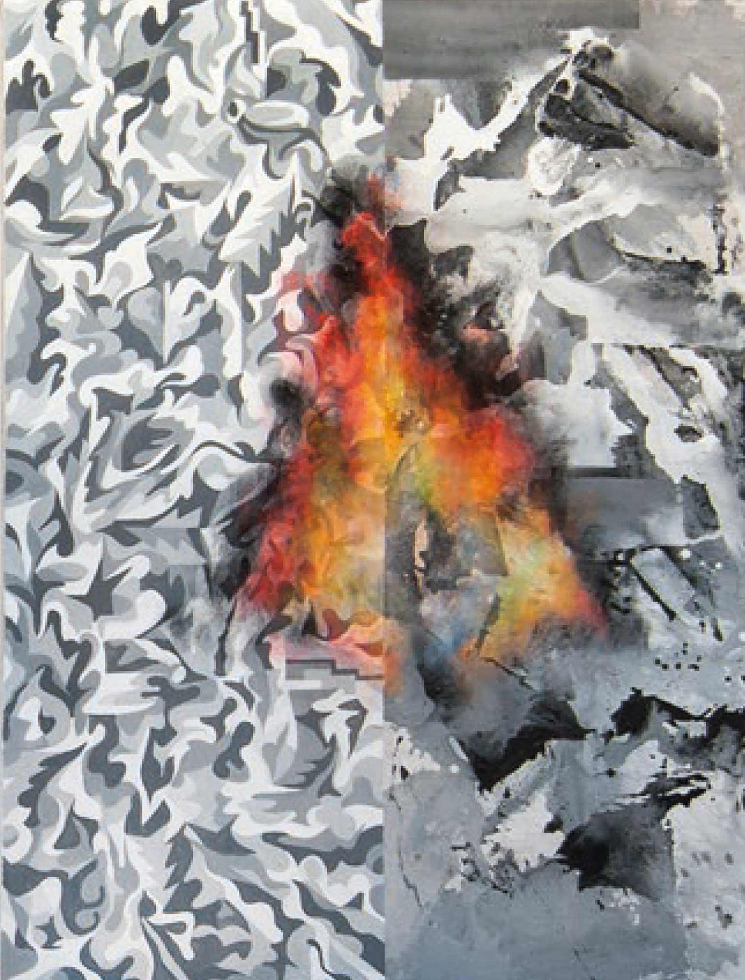 Bernhard Holaschke, painting