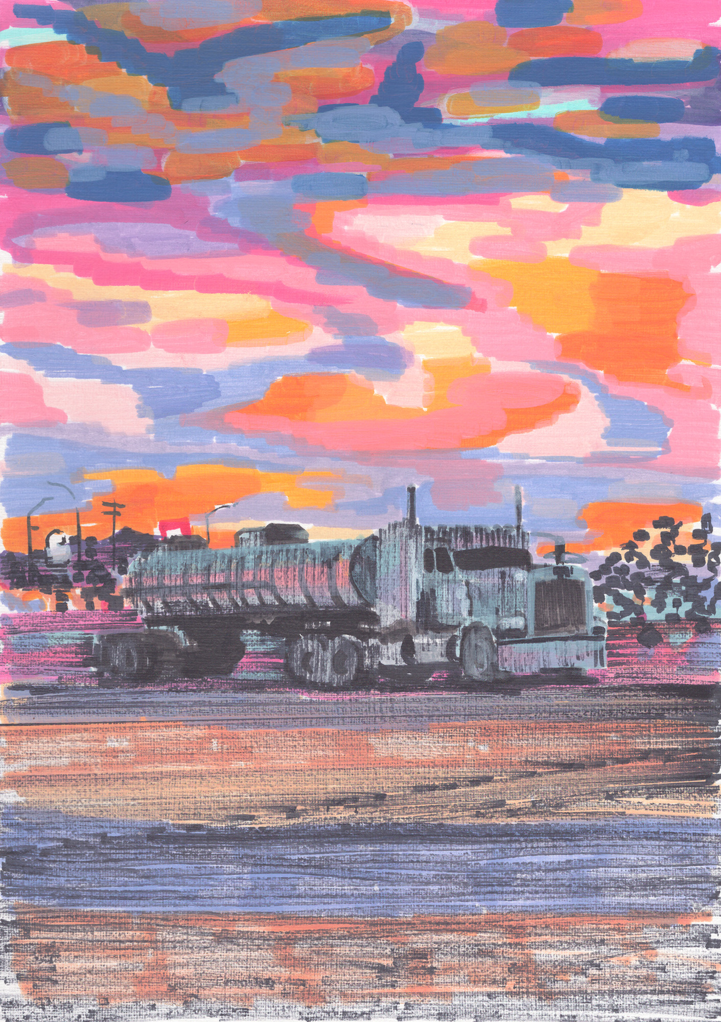 Bernhard Holaschke, drawing