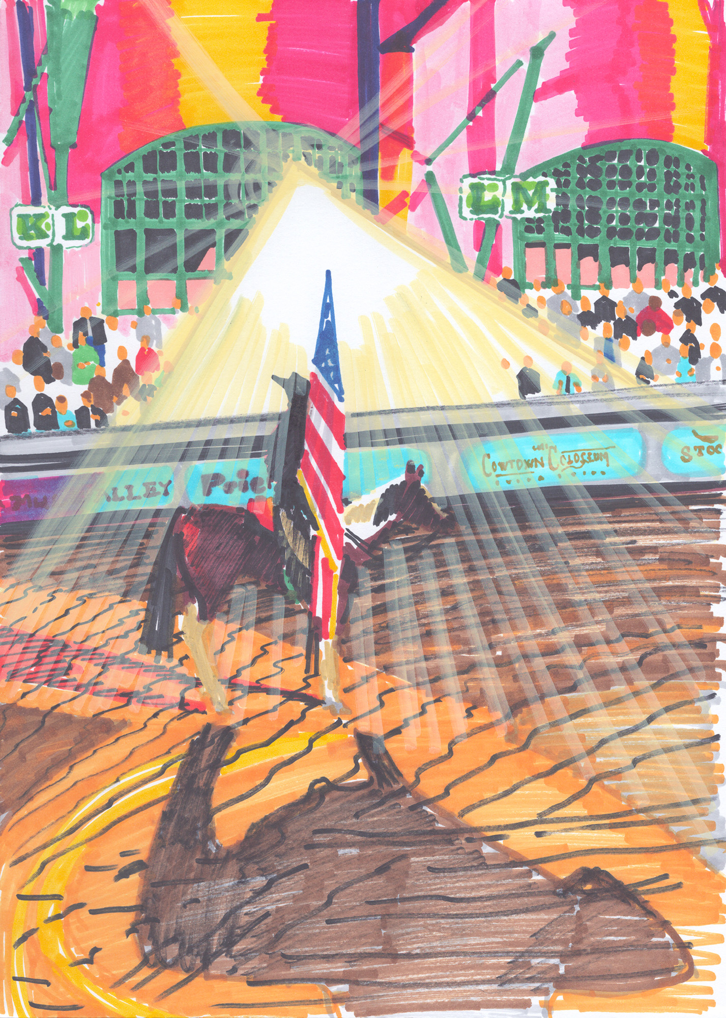 Bernhard Holaschke, drawing