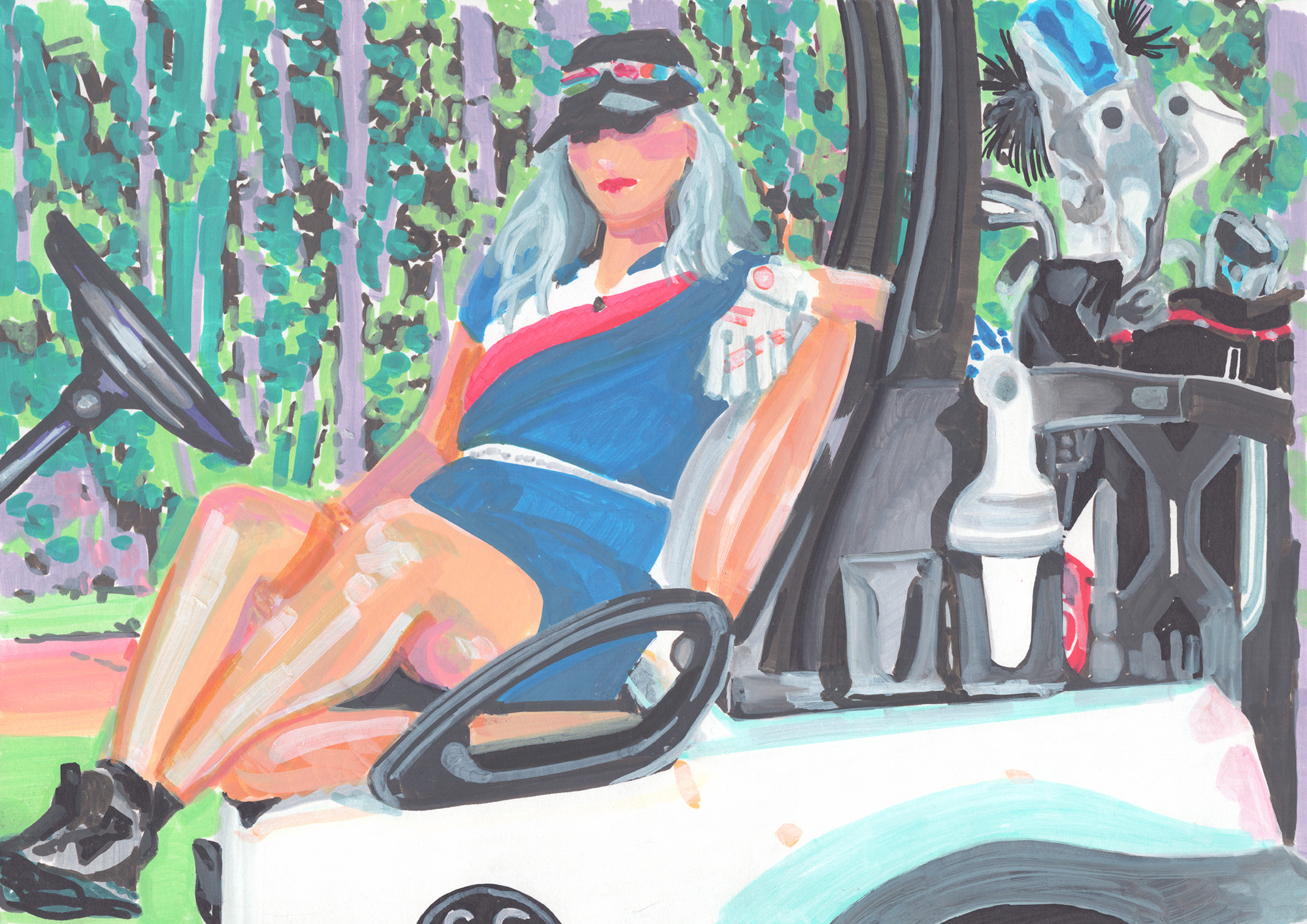 drawing paper Bernhard Holaschke